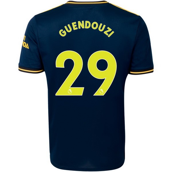 Camiseta Arsenal NO.29 Guendouzi Replica Tercera Ropa 2019/20 Azul